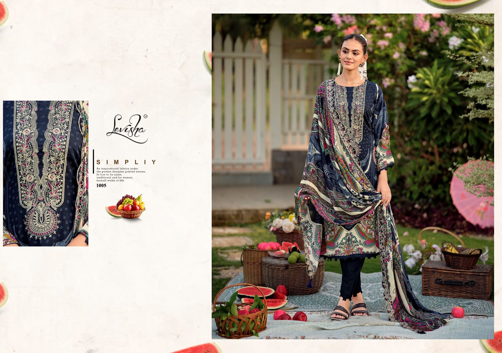 Needal Wonder Nx 3 Levisha Rayon Karachi Salwar Suits Manufacturer Ahmedabad