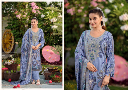 Needal Wonder Nx 3 Levisha Rayon Karachi Salwar Suits Manufacturer Ahmedabad