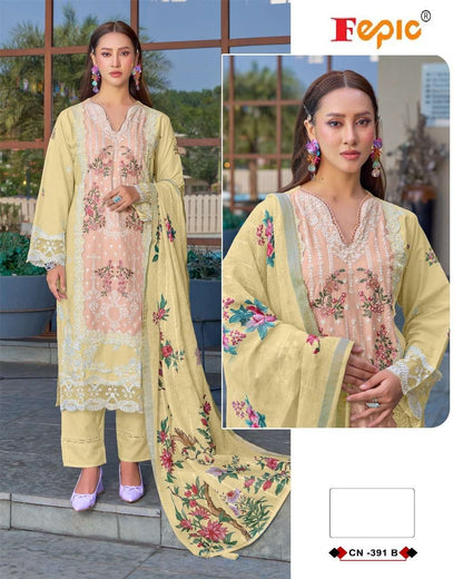 Needle Cn 391 Fepic Cotton Pakistani Readymade Suits Supplier Ahmedabad