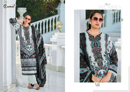 Needle Impressions Vol 1 Cosmos Fashion Lawn Cotton Pakistani Patch Work Suits Wholesale