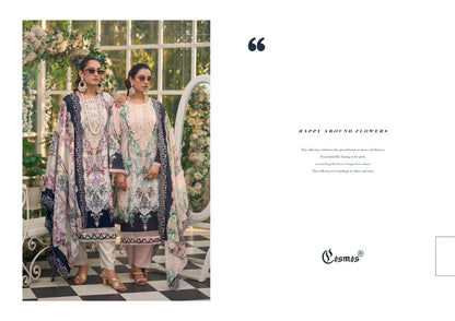 Needle Wonder 4 Cosmos Fashion Lawn Cotton Karachi Salwar Suits Wholesaler