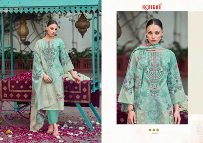 Needle Wonder Romani Soft Cotton Karachi Salwar Suits Supplier India