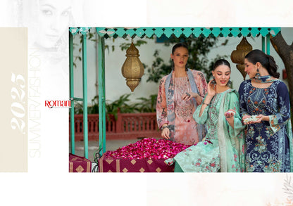 Needle Wonder Romani Soft Cotton Karachi Salwar Suits Supplier India