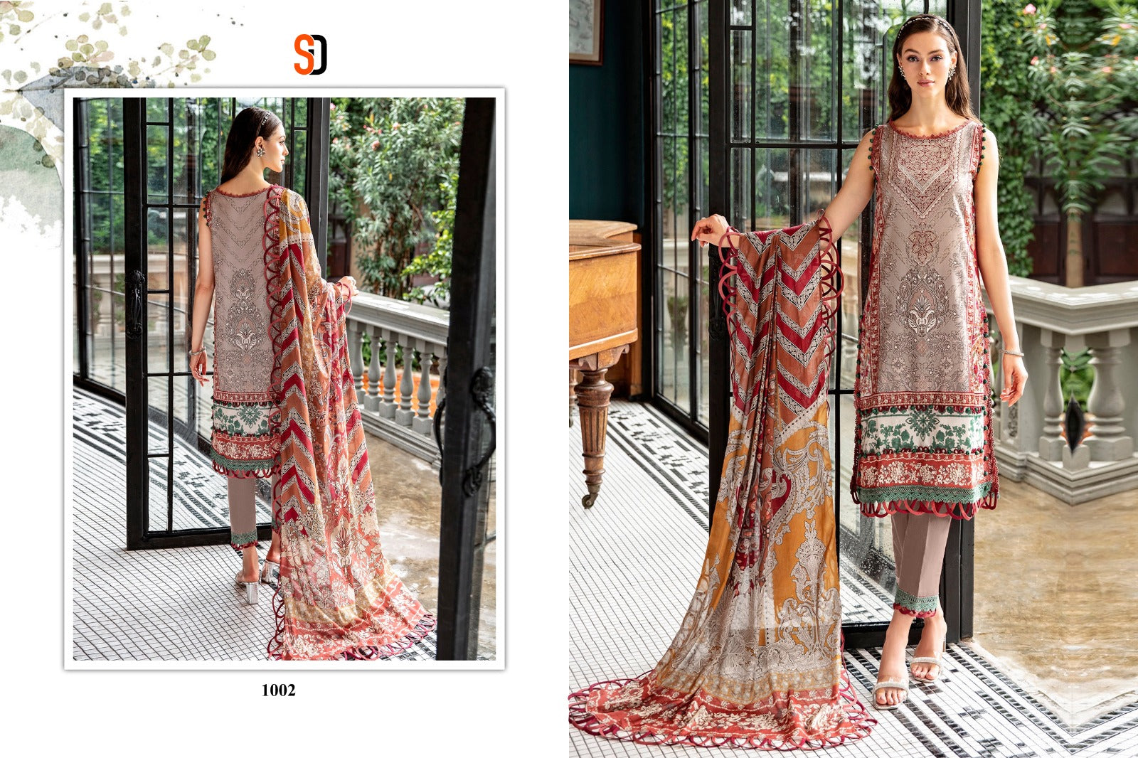 Needle Wonder Shraddha Designer Lawn Cotton Karachi Salwar Suits Wholesaler