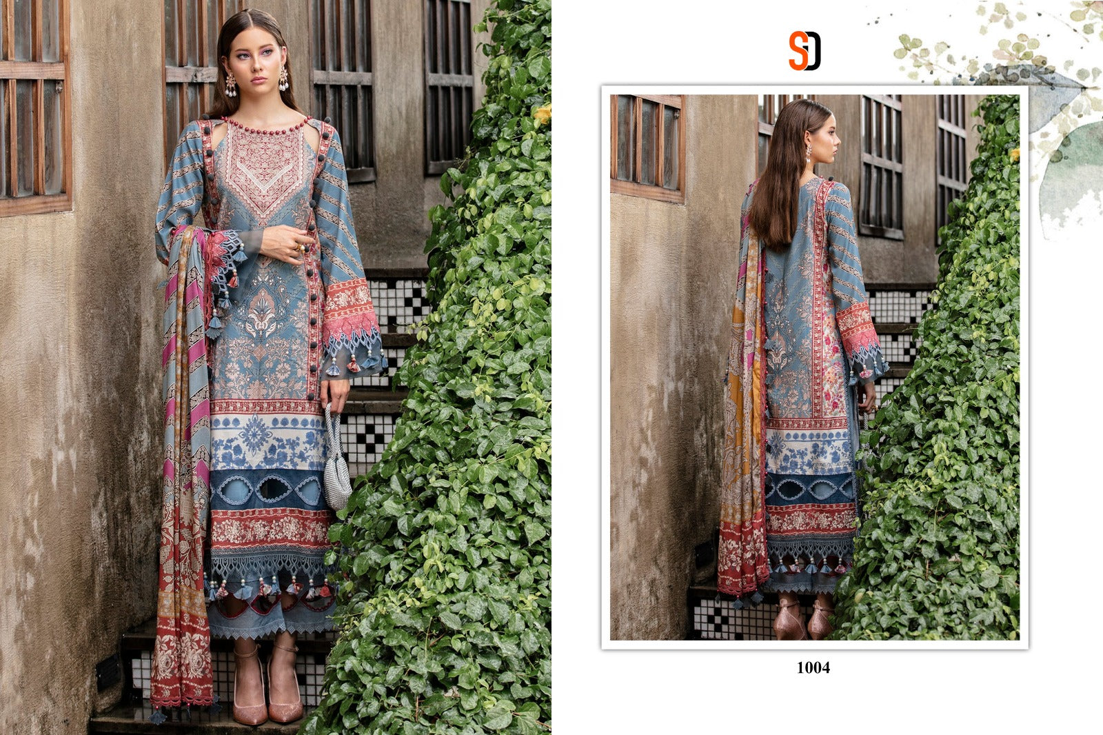 Needle Wonder Shraddha Designer Lawn Cotton Karachi Salwar Suits Wholesaler