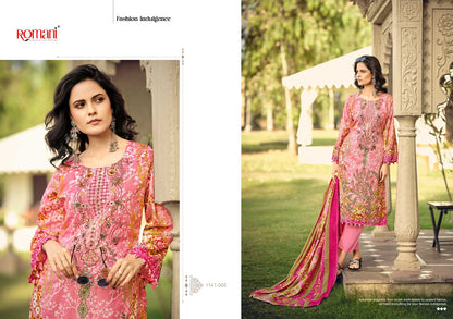 Needle Wonder Vol 10 Romani Cotton Karachi Salwar Suits Exporter Ahmedabad