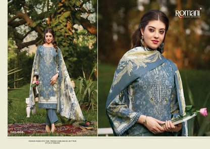 Needle Wonder Vol 11 Romani Mix Cotton Karachi Salwar Suits Wholesaler Gujarat