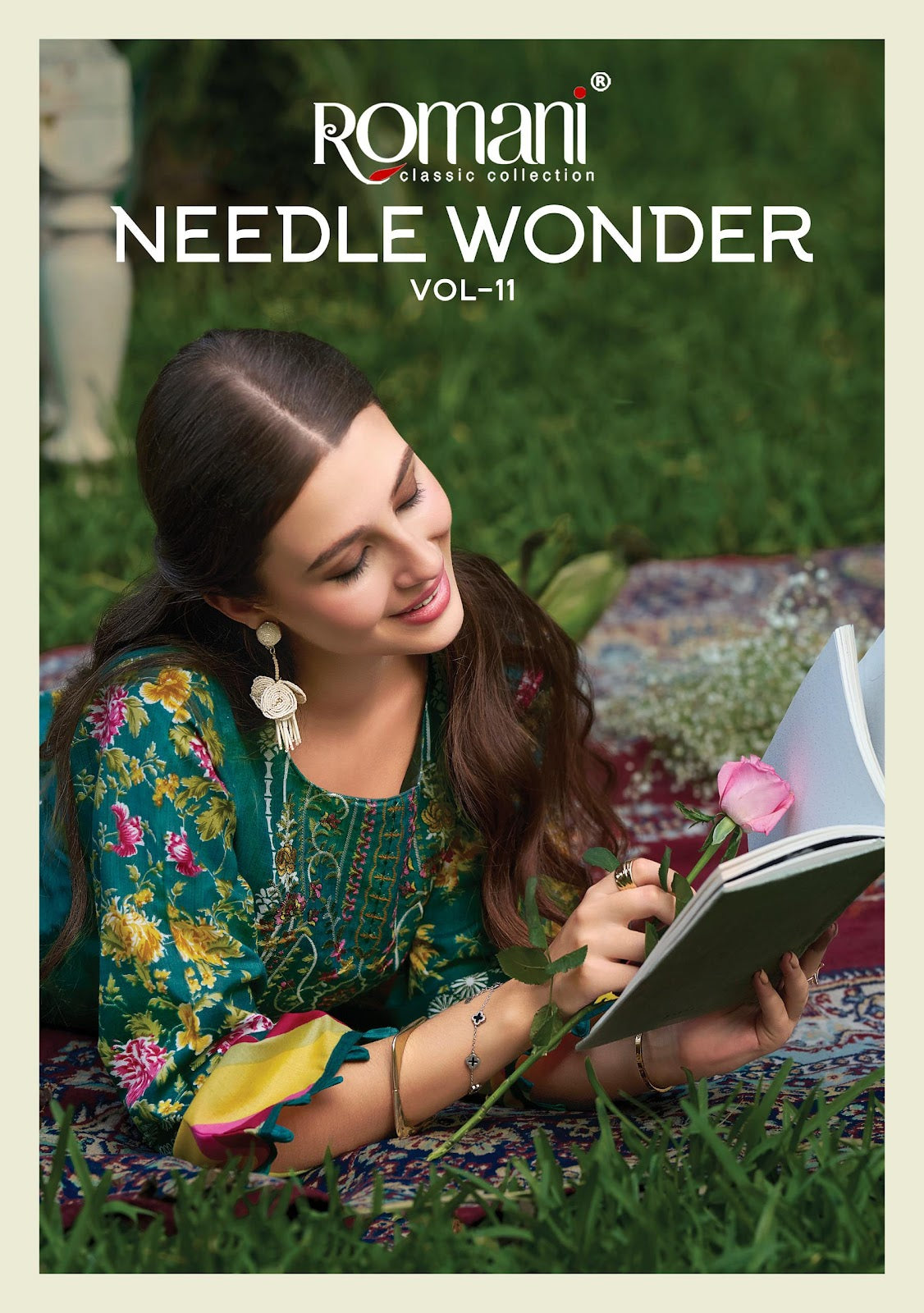 Needle Wonder Vol 11 Romani Mix Cotton Karachi Salwar Suits Wholesaler Gujarat