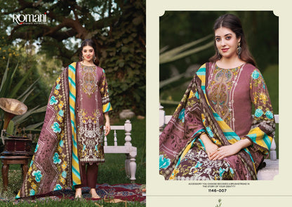 Needle Wonder Vol 11 Romani Mix Cotton Karachi Salwar Suits Wholesaler Gujarat