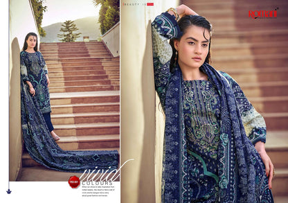 Needle Wonder Vol 14 Romani Mix Cotton Karachi Salwar Suits Manufacturer Ahmedabad