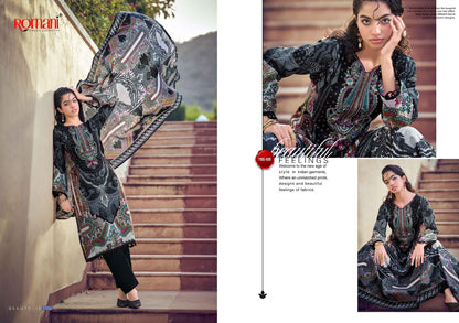 Needle Wonder Vol 14 Romani Mix Cotton Karachi Salwar Suits Manufacturer Ahmedabad