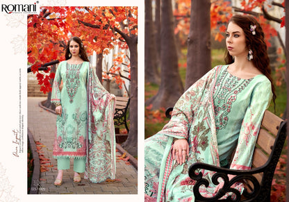 Needle Wonder Vol 15 Romani Mix Cotton Karachi Salwar Suits Wholesale Price