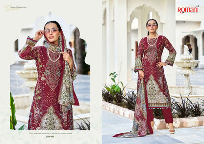 Needle Wonder Vol 17 Romani Mix Cotton Karachi Salwar Suits Manufacturer Ahmedabad