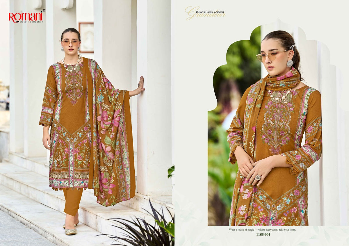Needle Wonder Vol 17 Romani Mix Cotton Karachi Salwar Suits Manufacturer Ahmedabad