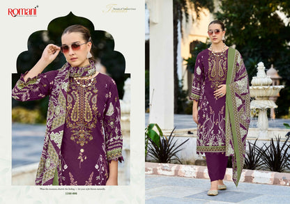 Needle Wonder Vol 17 Romani Mix Cotton Karachi Salwar Suits Manufacturer Ahmedabad