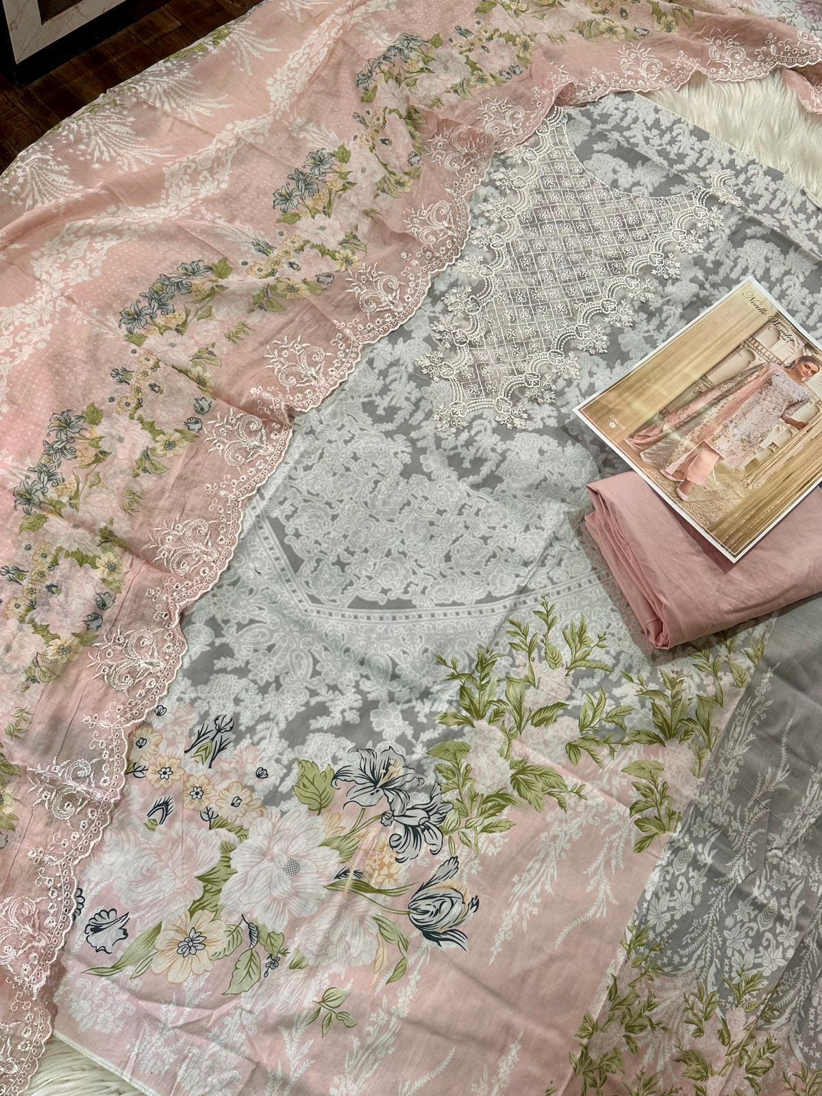 Needle Wonder Vol 1 Nx Cosmos Fashion Lawn Cotton Karachi Salwar Suits Supplier