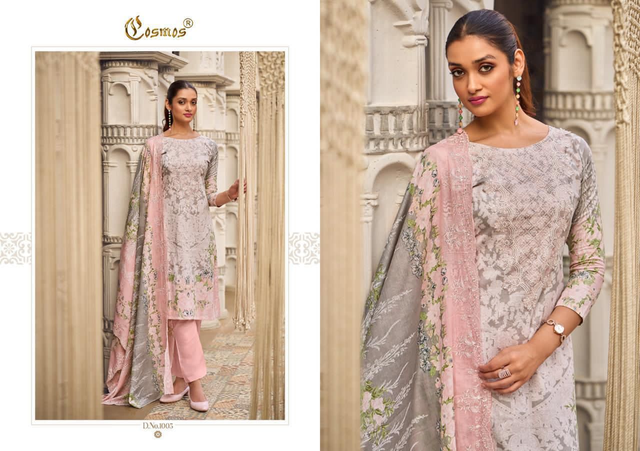 Needle Wonder Vol 1 Nx Cosmos Fashion Lawn Cotton Karachi Salwar Suits Supplier