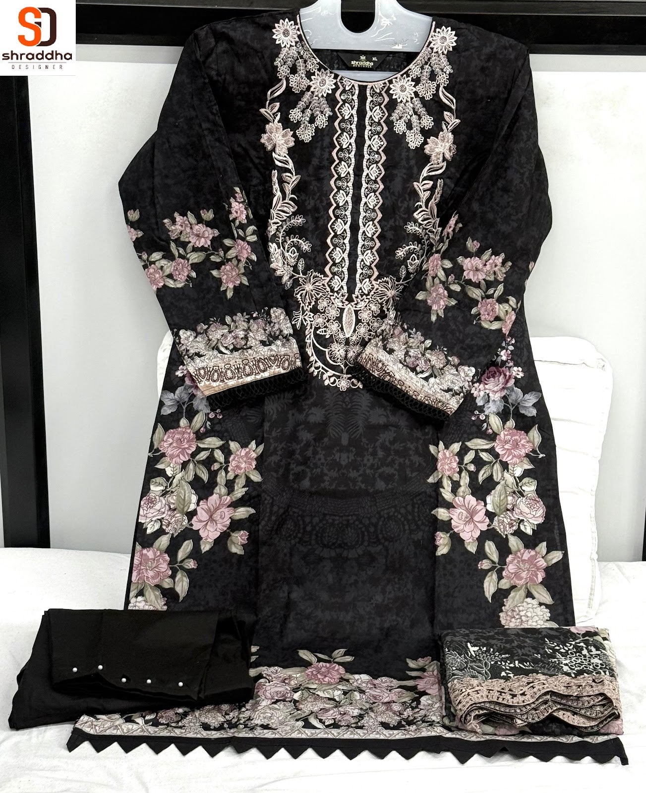 Needle Wonder Vol 1 Shraddha Designer Cotton Karachi Readymade Suits Exporter Ahmedabad