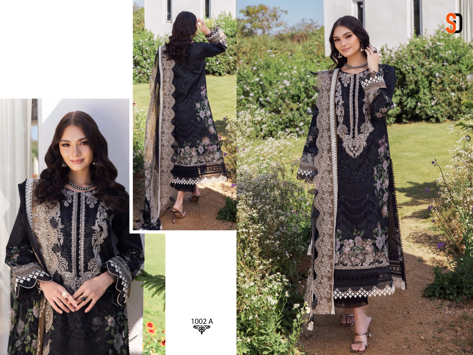 Needle Wonder Vol 1 Shraddha Designer Pure Cotton Karachi Salwar Suits Wholesaler India