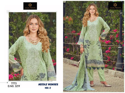 Needle Wonder Vol 2 Aaliz Prints Cotton Karachi Salwar Suits Wholesaler