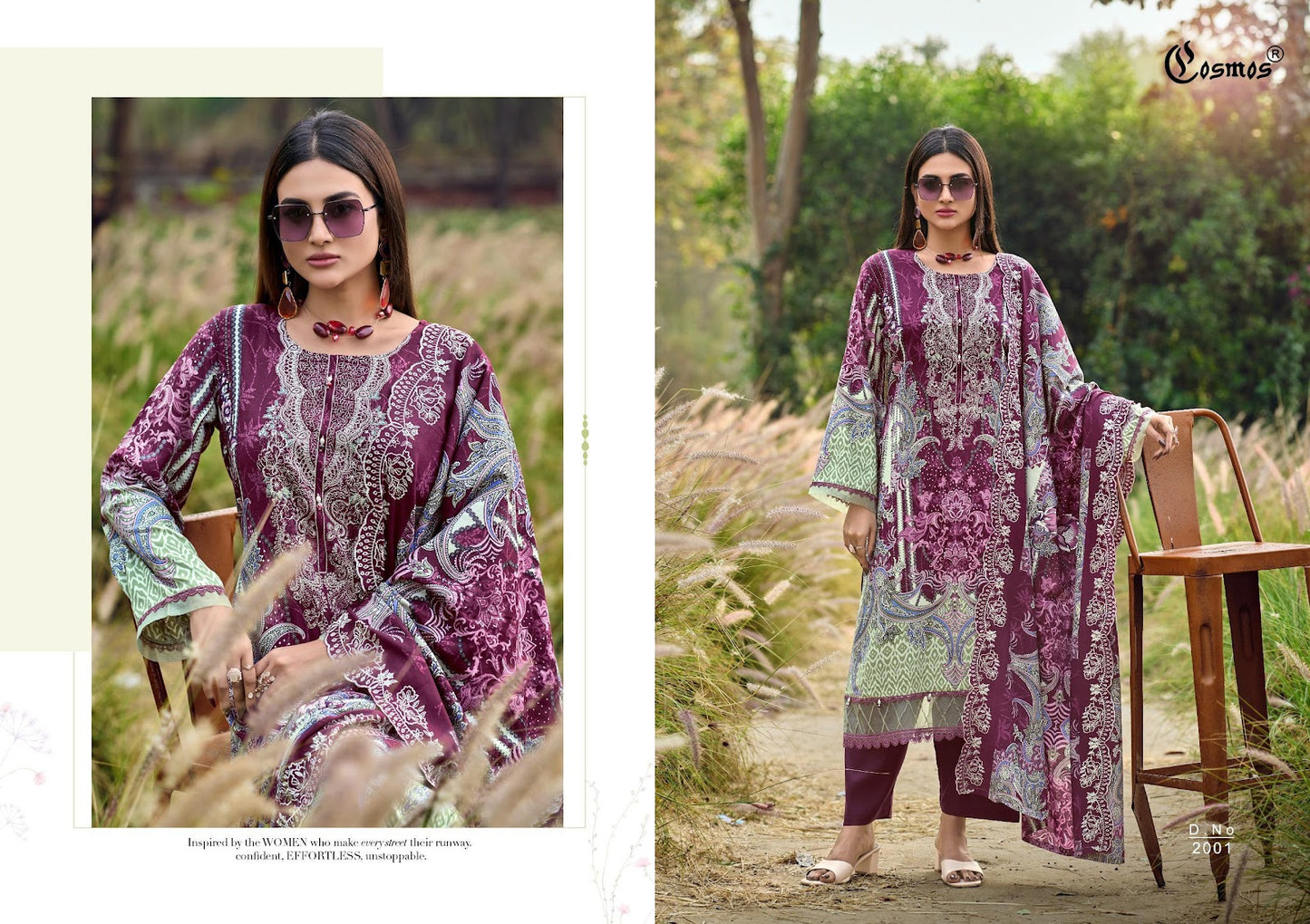Needle Wonder Vol 2 Cosmos Fashion Heavy Rayon Karachi Salwar Suits Wholesaler Ahmedabad