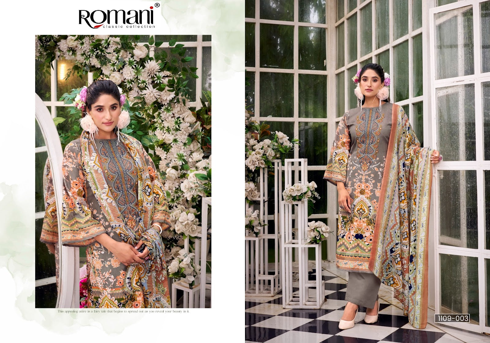 Needle Wonder Vol 2 Romani Soft Cotton Karachi Salwar Suits Manufacturer