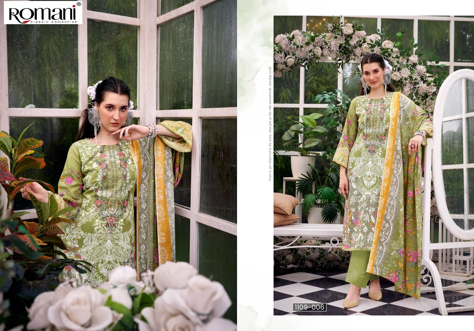 Needle Wonder Vol 2 Romani Soft Cotton Karachi Salwar Suits Manufacturer