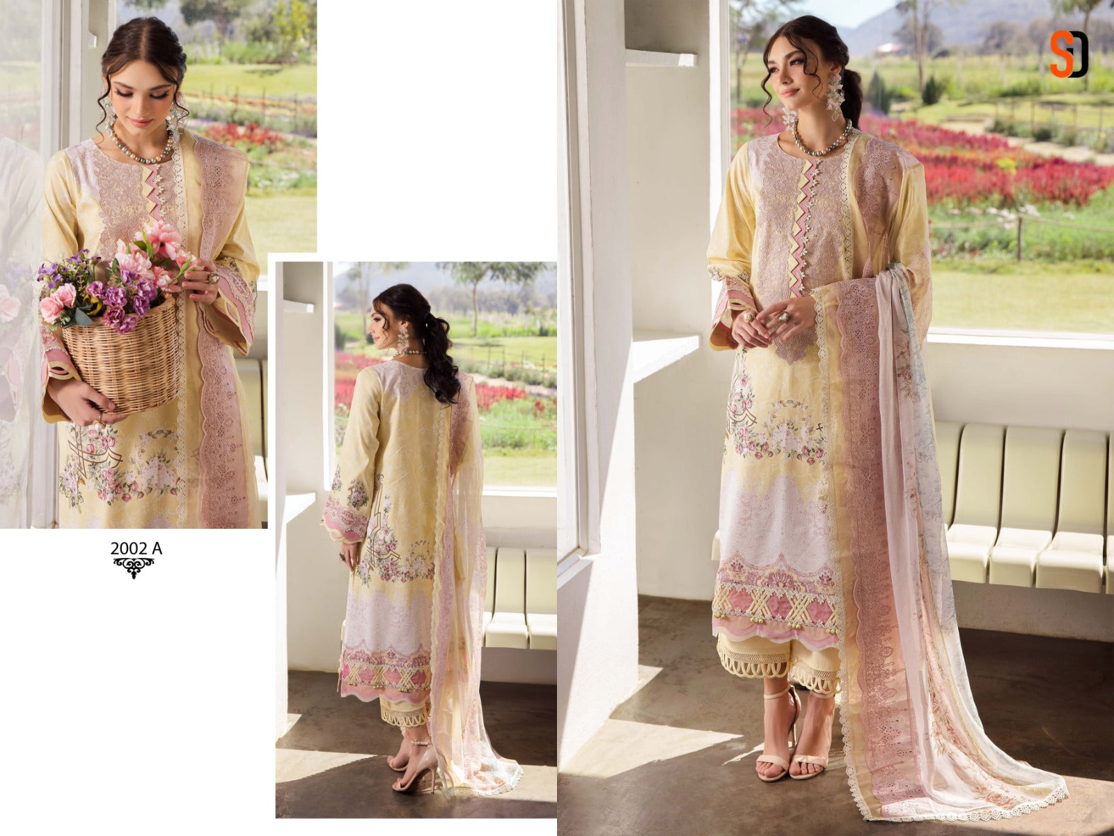 Needle Wonder Vol 2 Shraddha Designer Cotton Karachi Salwar Suits Supplier India