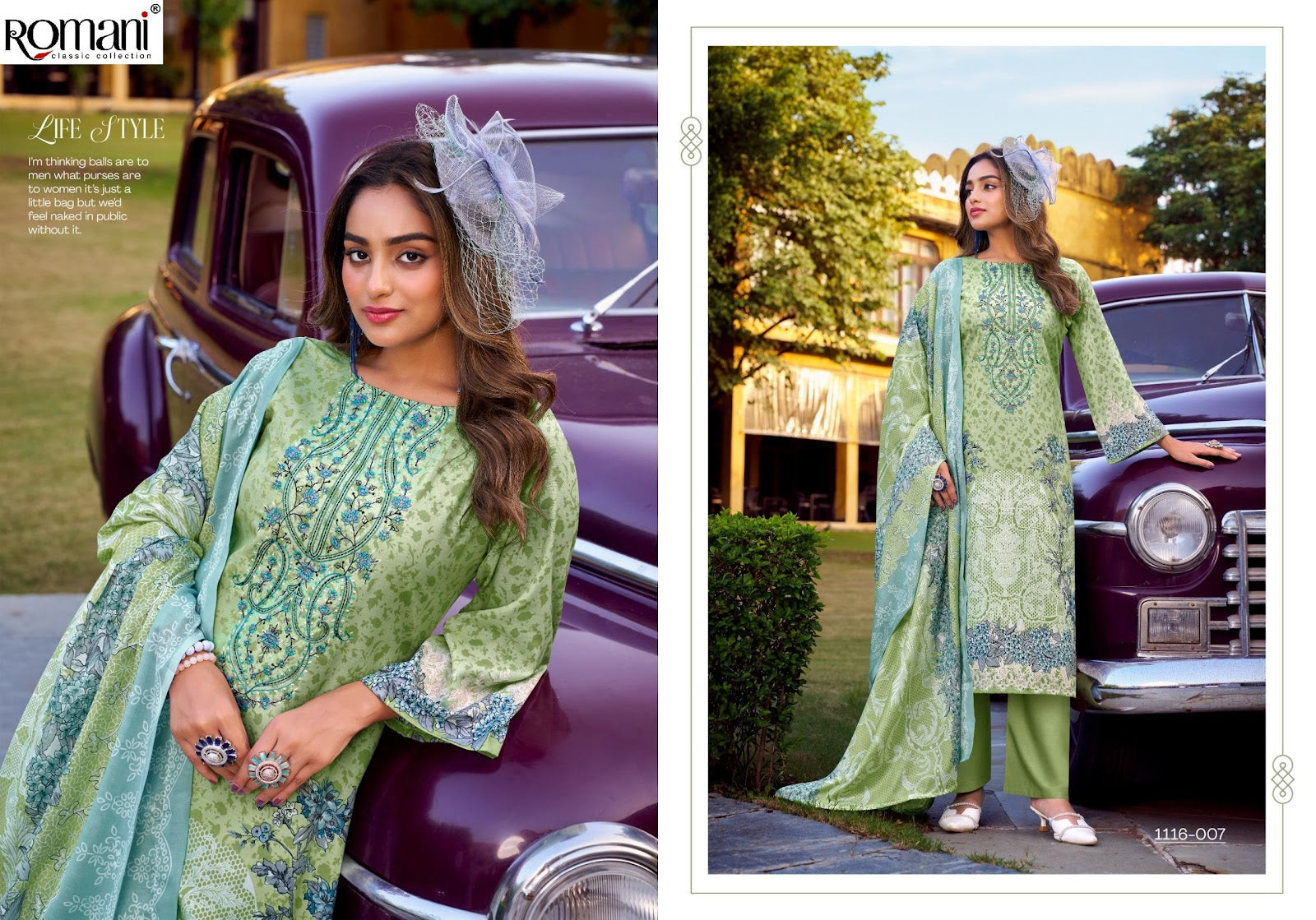 Needle Wonder Vol 3 Romani Cotton Karachi Salwar Suits Wholesaler India