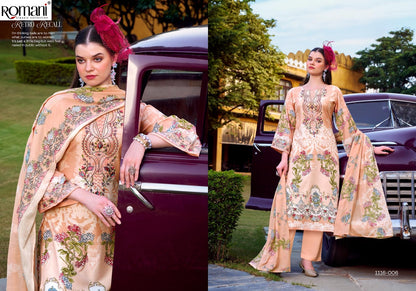 Needle Wonder Vol 3 Romani Cotton Karachi Salwar Suits Wholesaler India