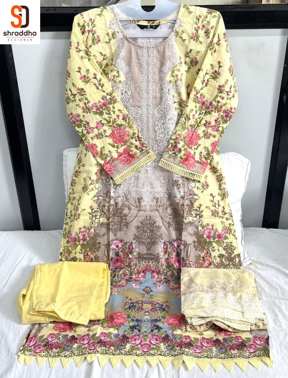 Needle Wonder Vol 3 Shraddha Designer Cotton Karachi Readymade Suits Manufacturer