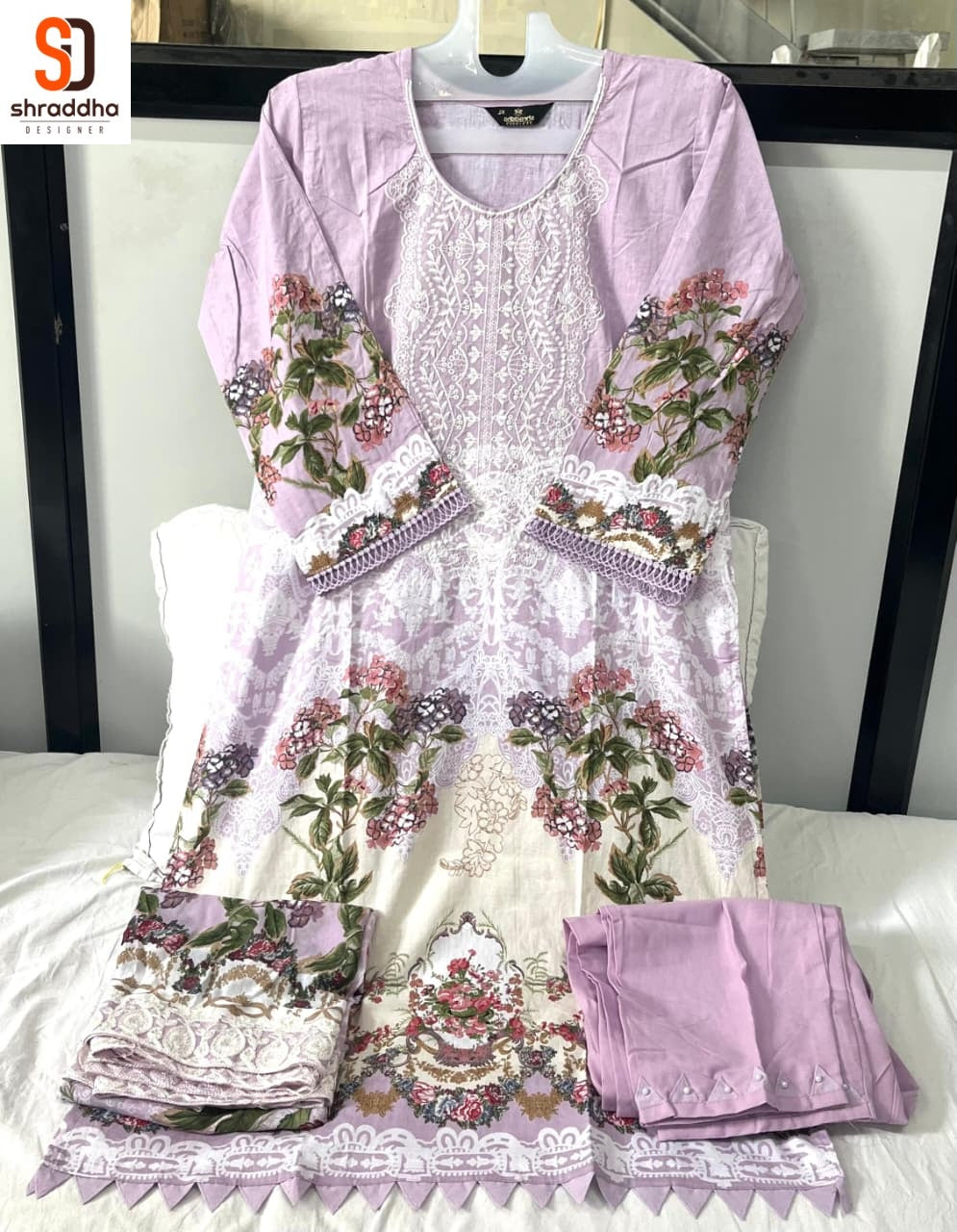 Needle Wonder Vol 3 Shraddha Designer Cotton Karachi Readymade Suits Manufacturer