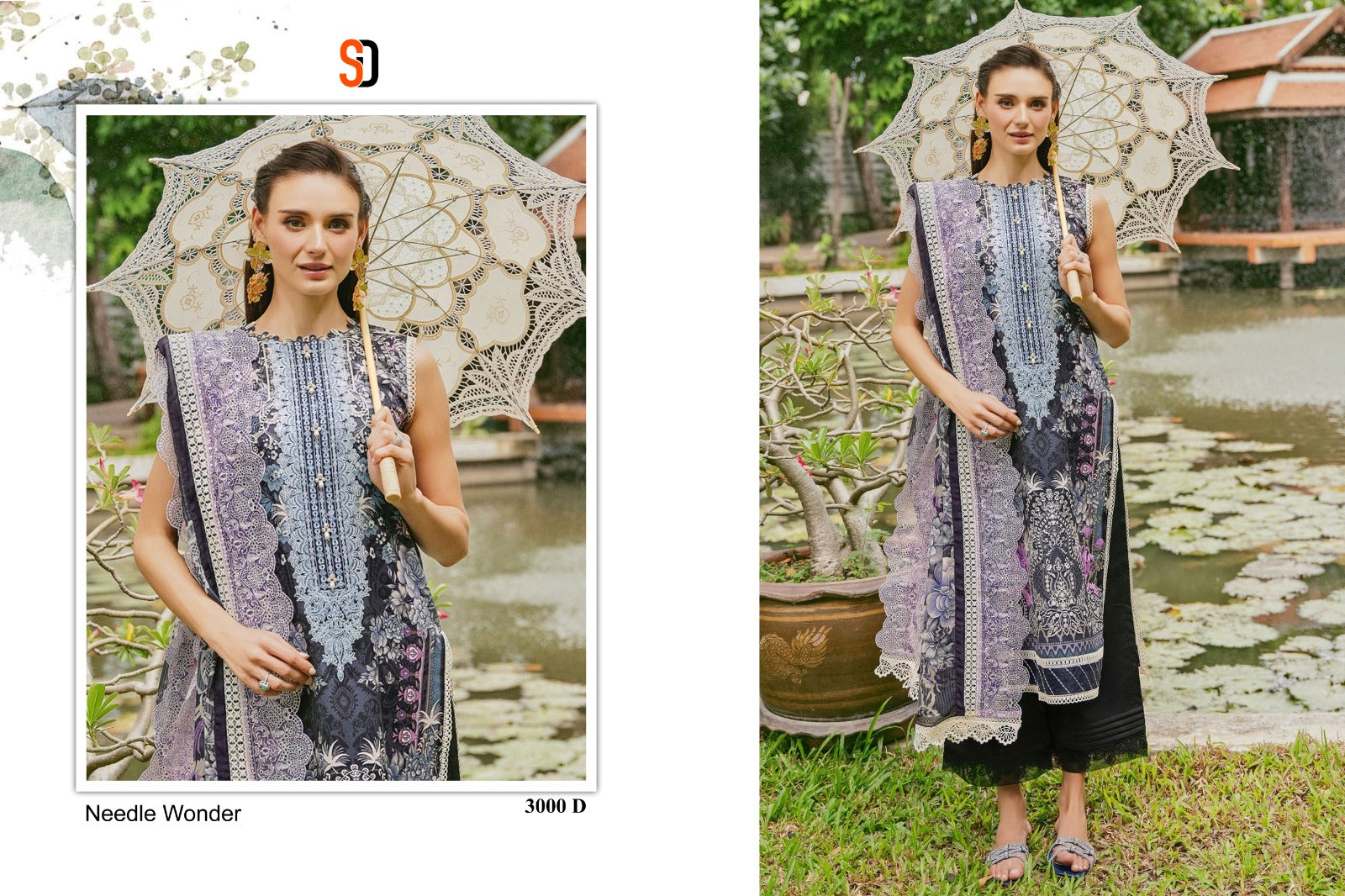 Needle Wonder Vol 3 Shraddha Designer Cotton Pakistani Patch Work Suits Manufacturer India