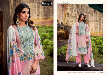Needle Wonder Vol 4 Romani Cotton Karachi Salwar Suits Wholesaler Gujarat