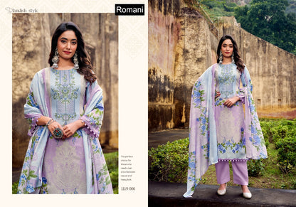 Needle Wonder Vol 4 Romani Cotton Karachi Salwar Suits Wholesaler Gujarat