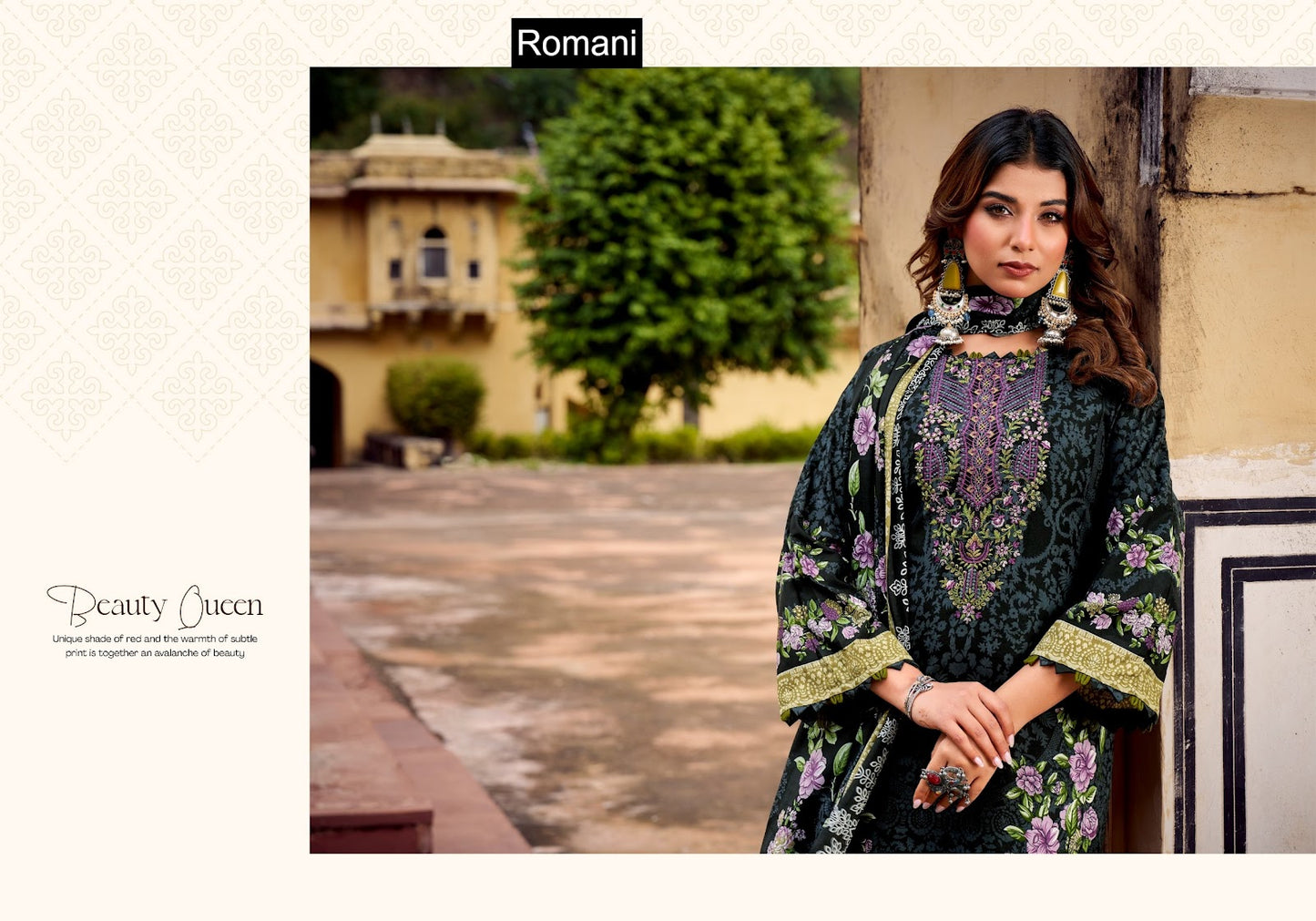 Needle Wonder Vol 4 Romani Cotton Karachi Salwar Suits Wholesaler Gujarat