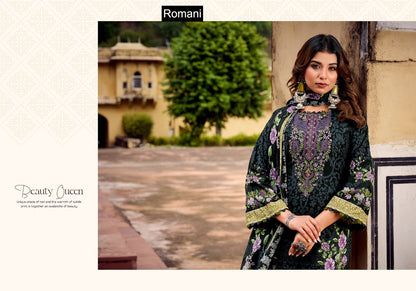 Needle Wonder Vol 4 Romani Cotton Karachi Salwar Suits Wholesaler Gujarat