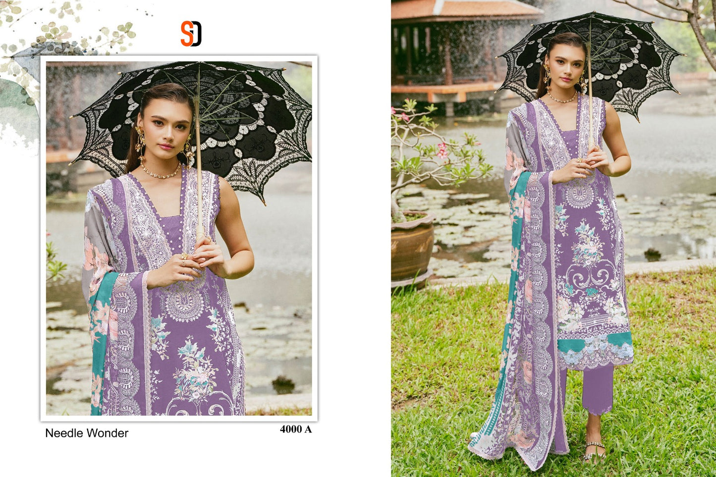Needle Wonder Vol 4 Shraddha Designer Cotton Pakistani Patch Work Suits Manufacturer