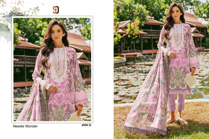Needle Wonder Vol 4 Shraddha Designer Cotton Pakistani Patch Work Suits Manufacturer