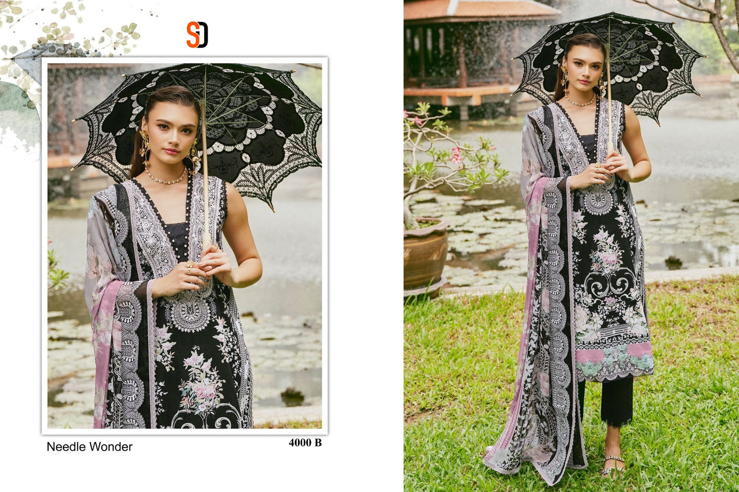 Needle Wonder Vol 4 Shraddha Designer Cotton Pakistani Patch Work Suits Manufacturer