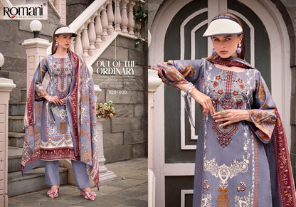 Needle Wonder Vol 5 Romani Soft Cotton Karachi Salwar Suits Supplier India