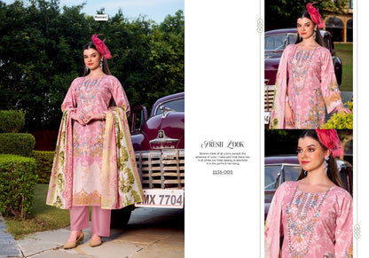 Needle Wonder Vol 7 Romani Cotton Karachi Salwar Suits Supplier India