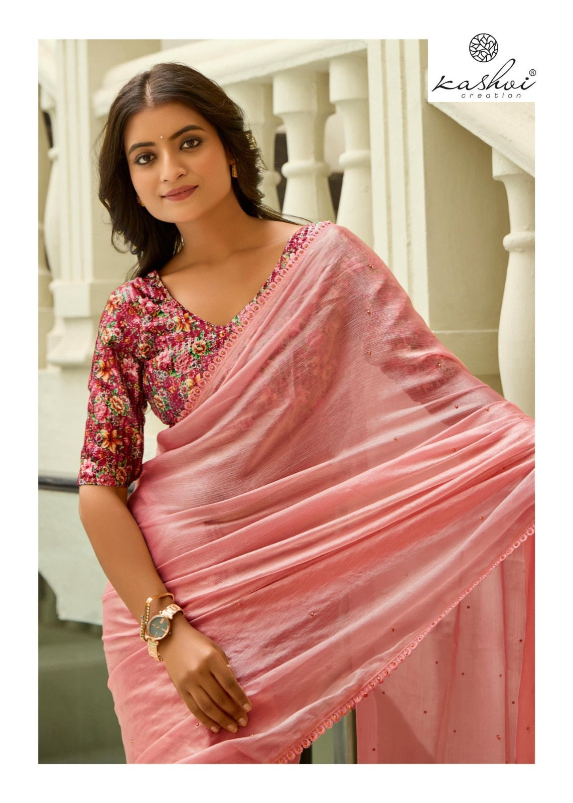 Neel Vol 13 Kashvi Creation Mono Satin Sarees Manufacturer India