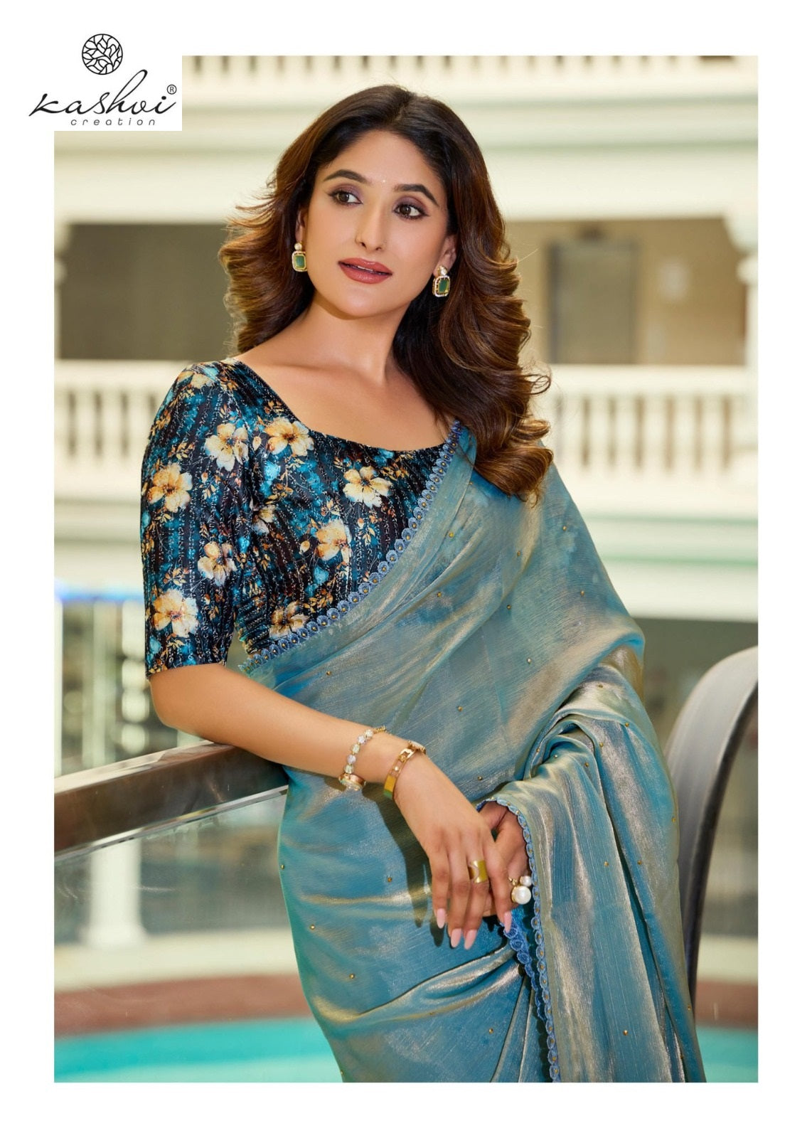 Neel Vol 13 Kashvi Creation Mono Satin Sarees Manufacturer India