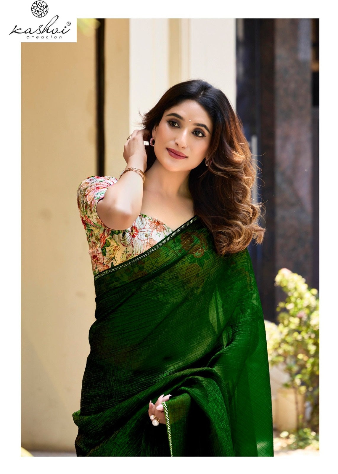 Neel Vol 14 Kashvi Creation Satin Sarees Wholesaler Gujarat