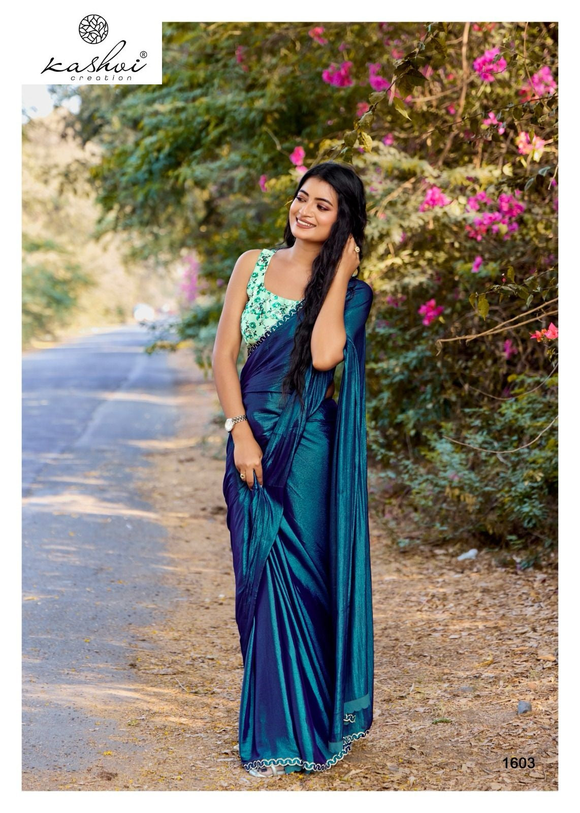 Neel Vol 16 Kashvi Creation Satin Sarees Supplier