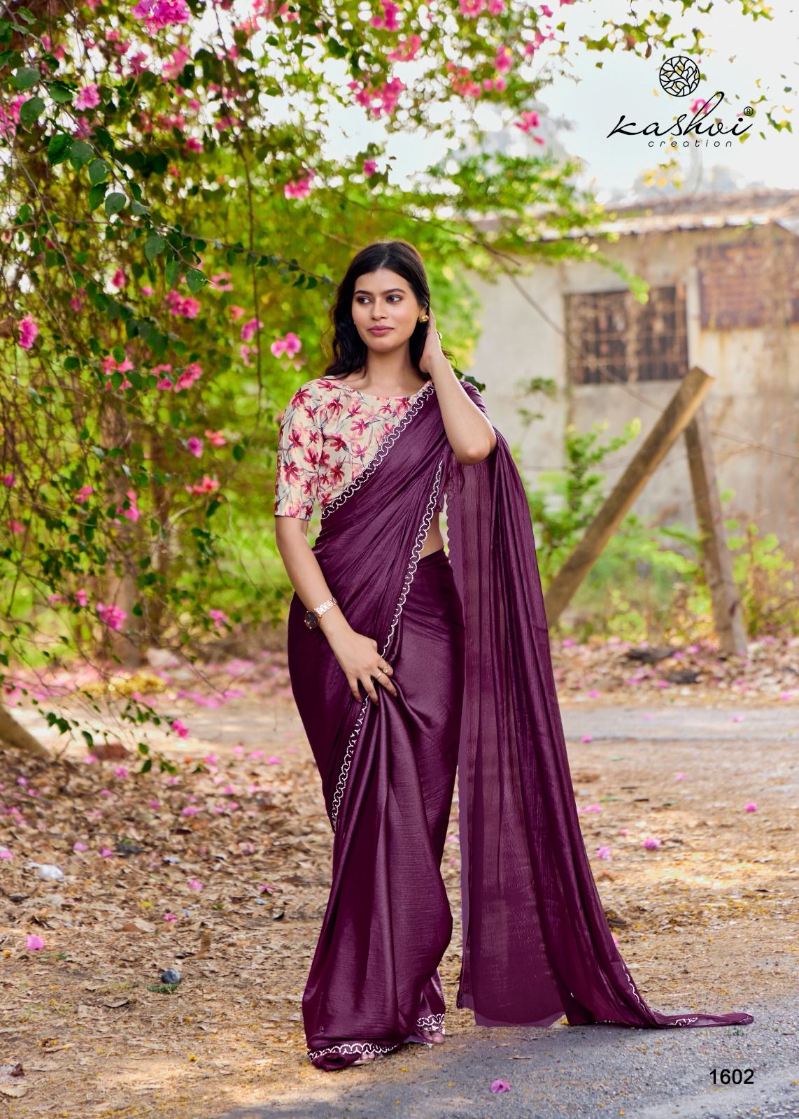 Neel Vol 16 Kashvi Creation Satin Sarees Supplier