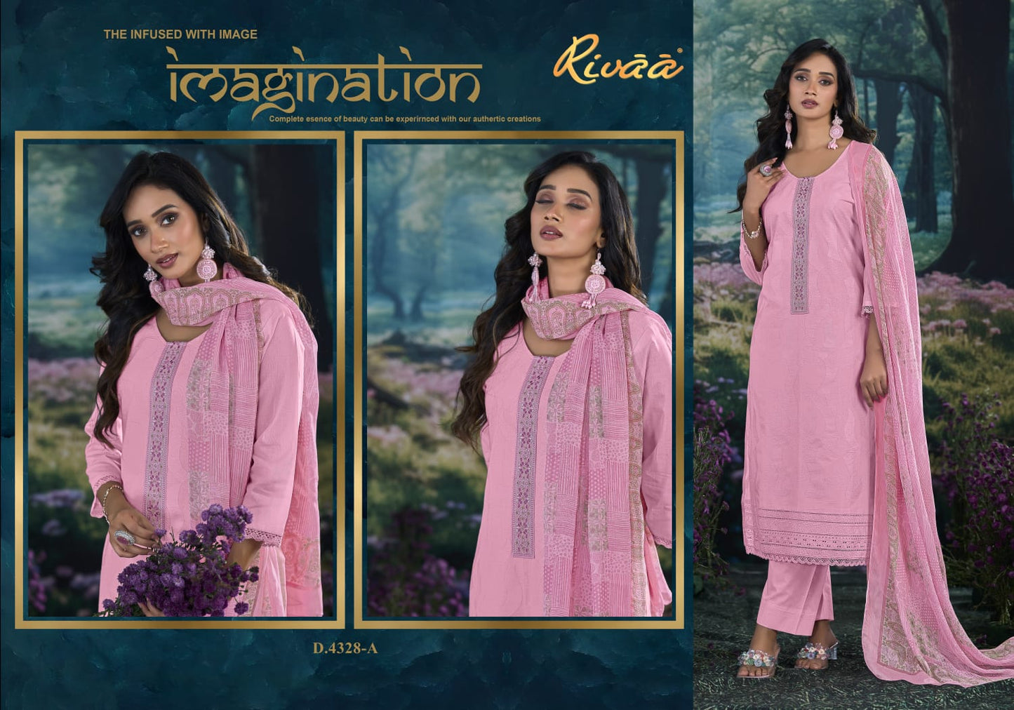 Neela Rivaa Italian Lawn Pant Style Suits Manufacturer Gujarat