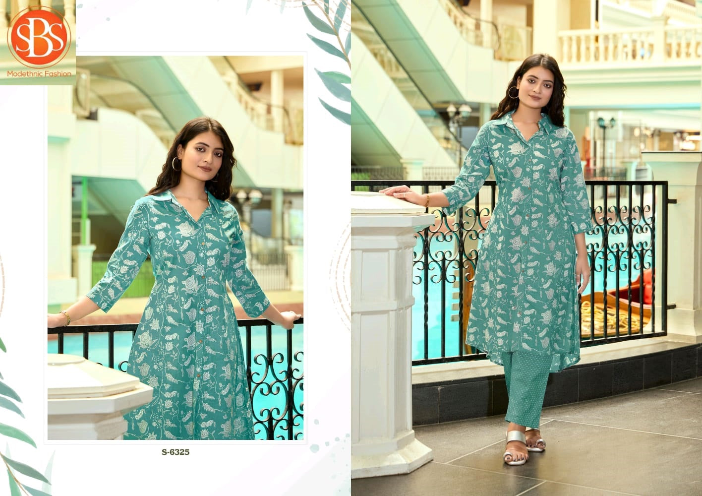 Neelanjali Sbs Cotton Kurti Pant Set Manufacturer