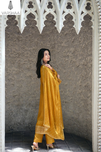 Neelaya Varshaa Viscose Organza Pant Style Suits Exporter